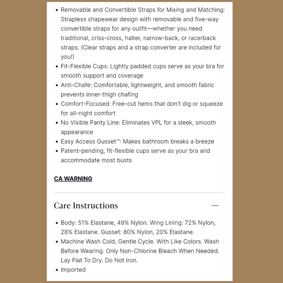 SPANX Cupped Mid Thigh Champagne Beige Bodysuit - M - Picture 14 of 15